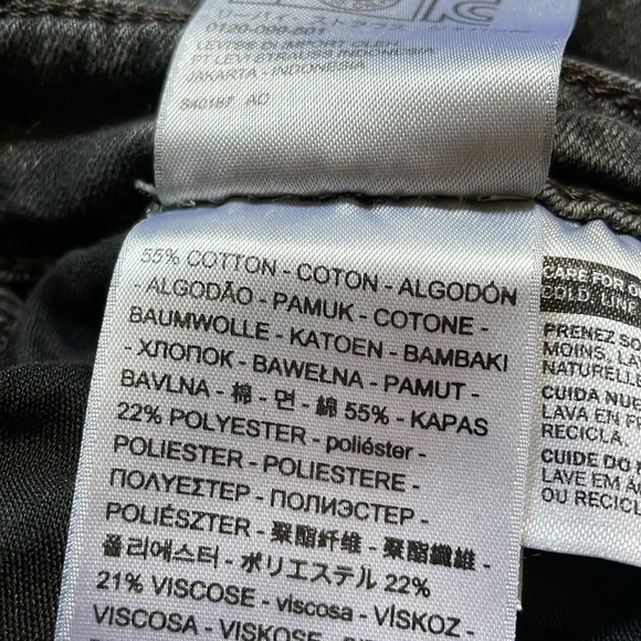 Levi’s 711 Skinny Jeans 29/30 - Picture 5 of 7